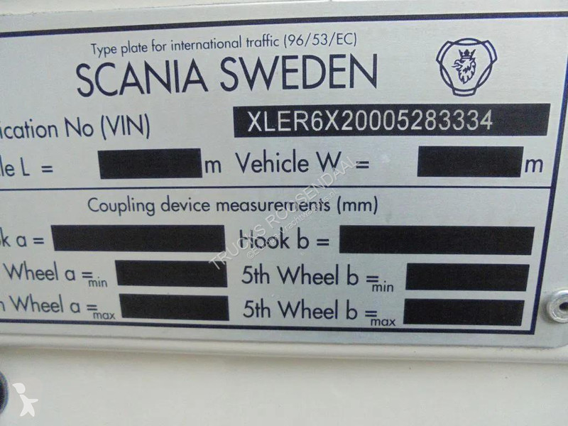 شاحنة Scania R500 V8 + Euro 5 + Retarder + ift...