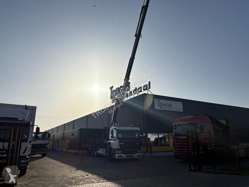 شاحنة DAF 85410 + HMF 42 TON + REMOTE + 6X2 +...
