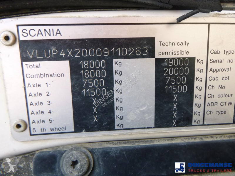 شاحنة Scania 230 DB 4x2 RHD fuel tank 12.4 m3 /...