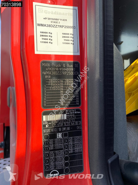 شاحنة MAN TGM 4X4 NEW! Gradinariu Feuerwehr...