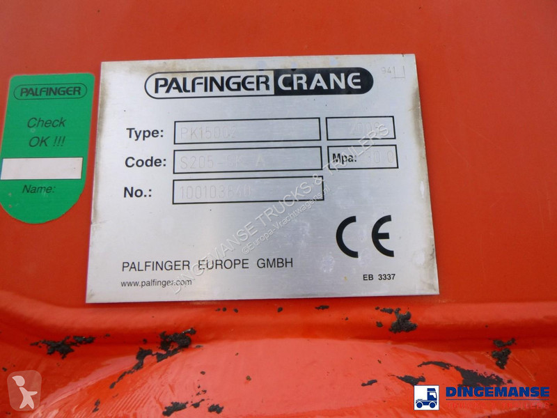 شاحنة MAN 26.400 6X4 tipper + Palfinger PK15002