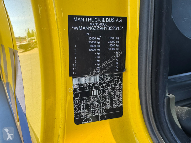شاحنة MAN TGM 15.290 Falkom + AHW Tijhof opbouw...