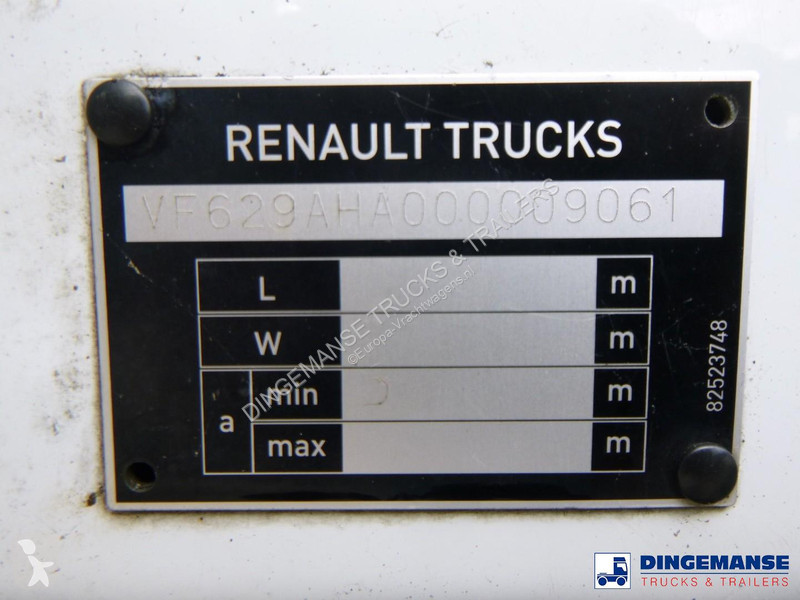 شاحنة Renault 270 4x2 curtain sider +...