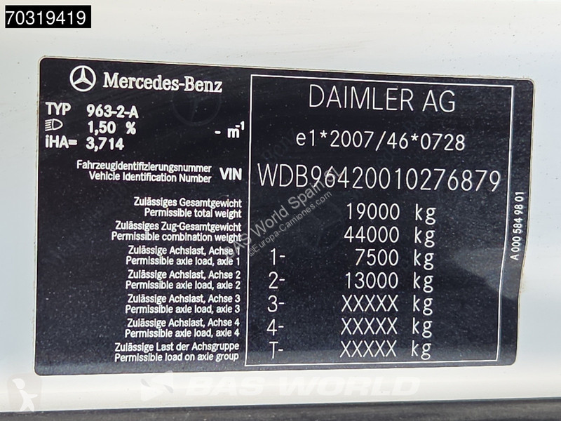 Beton Mercedes 1832 4X2 Hormigonera Stetter 4m3...