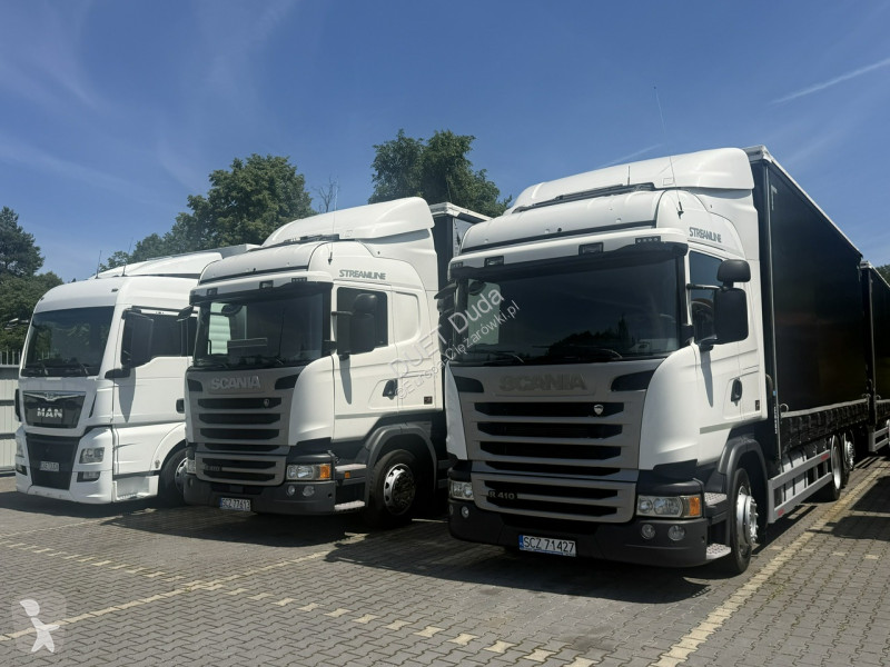 Camión Scania R410 bez EGR Zabudowy Wecon 120m...