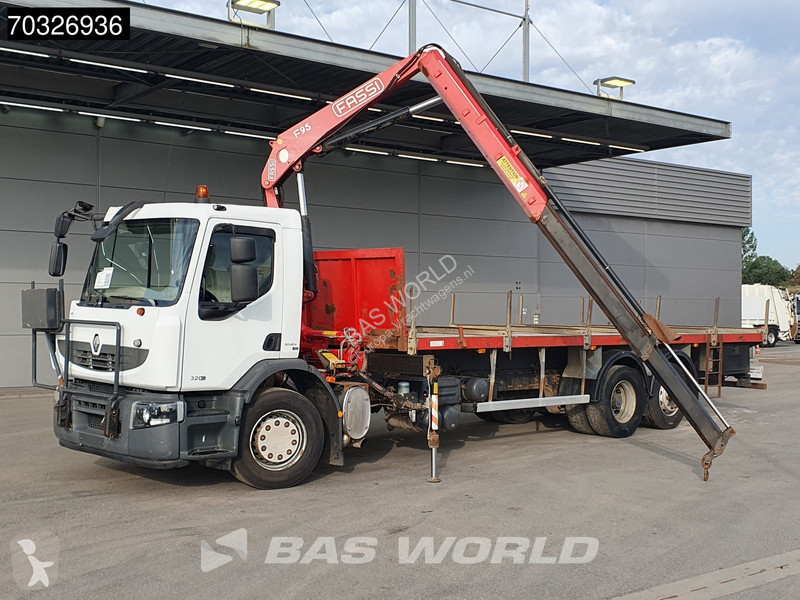 شاحنة Renault 320 6X2 Fassi F95A.22 Manual...