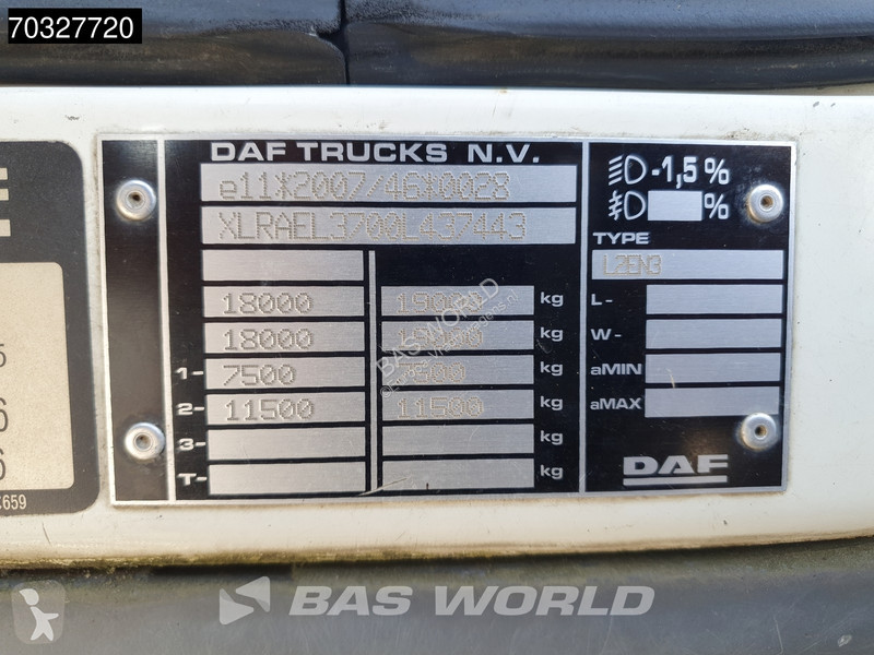 شاحنة DAF 250 4X2 HYVA Crane Remote Euro 6