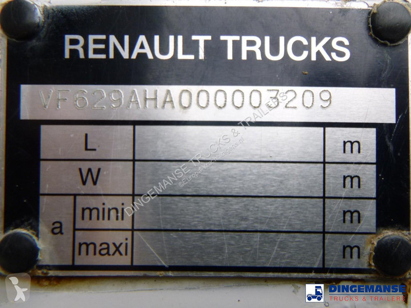 شاحنة Renault 280.19 4x2 gas tank 19.2 m3 / 1 comp