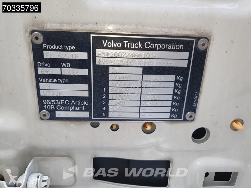 Volvo 460 6X2 Meiller RS26 67K Lift+steering...