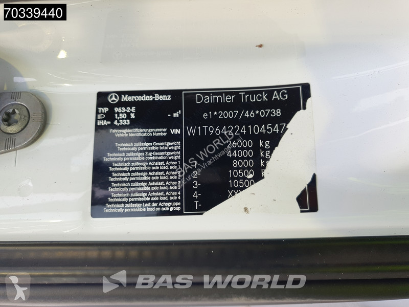Kamion Mercedes 2640 6X4 Dalby containersystem...