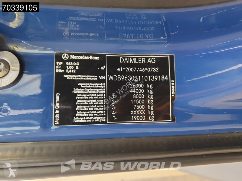 Kamion Mercedes 2543 6X2 Full air suspension...