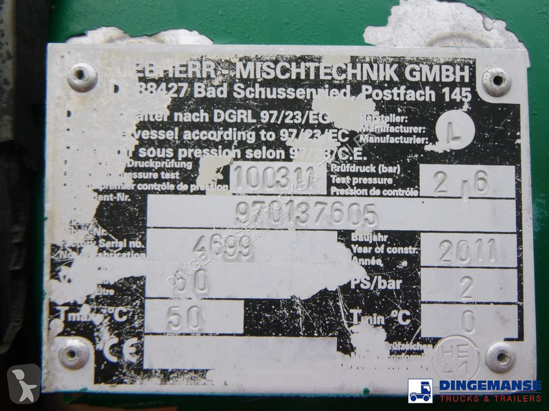 Kamion Mercedes 1943 4x4 Euro 6 + Liebherr...