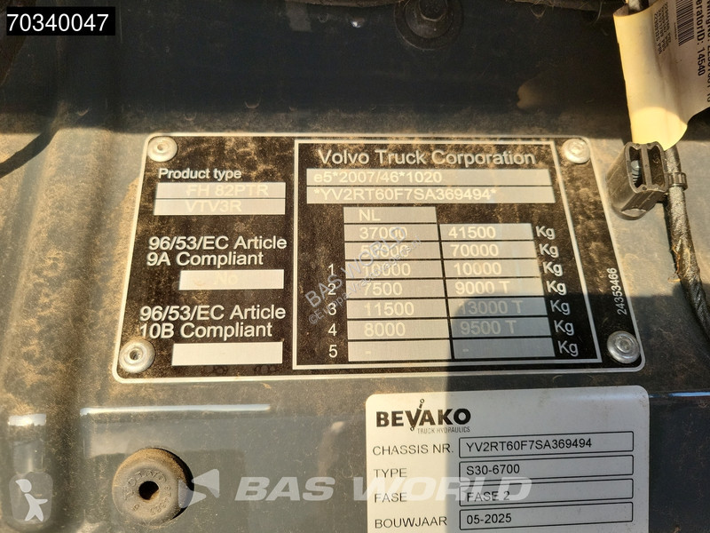 Kamion Volvo FH 540 FH 8X2 -Truck Combination...
