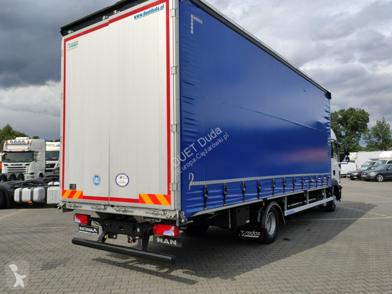 Camion MAN TGL12.250 E6 Firana Tył Drzwi Dach...