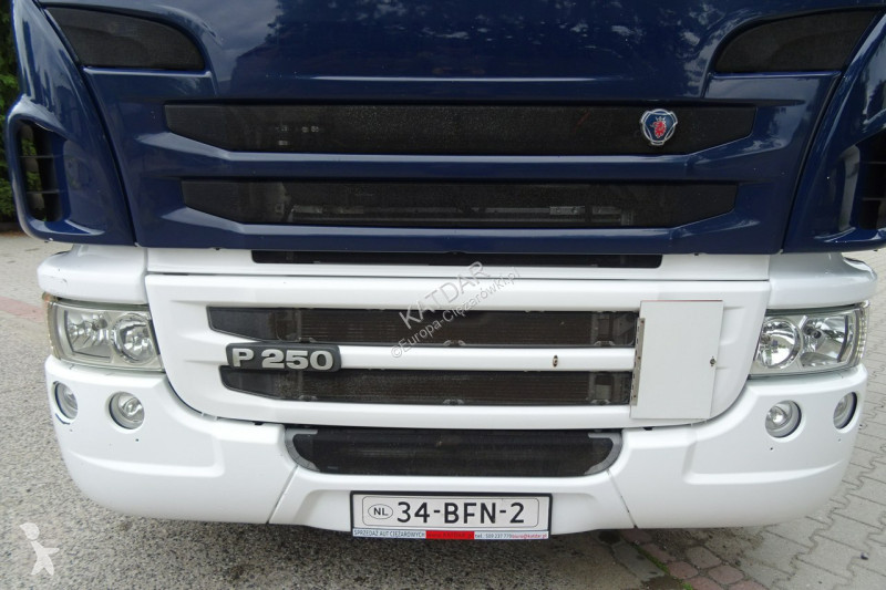 Kamion Scania P250 Euro 6 Firanka winda klapa...