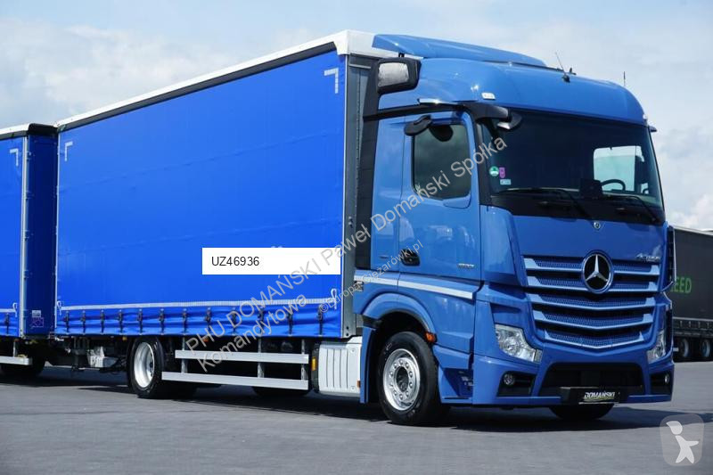 Kamion s návěsem Mercedes / TANDEM