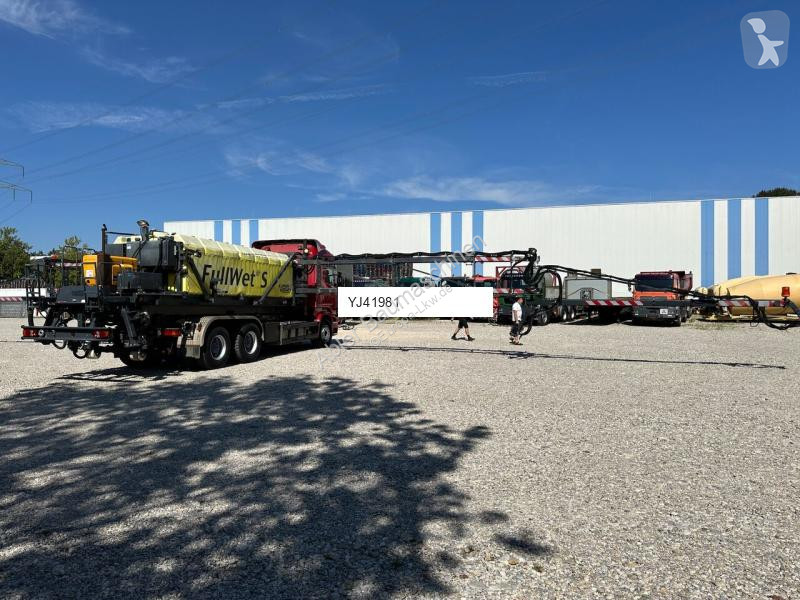 شاحنة Scania R580  mit Küpper Weisser...
