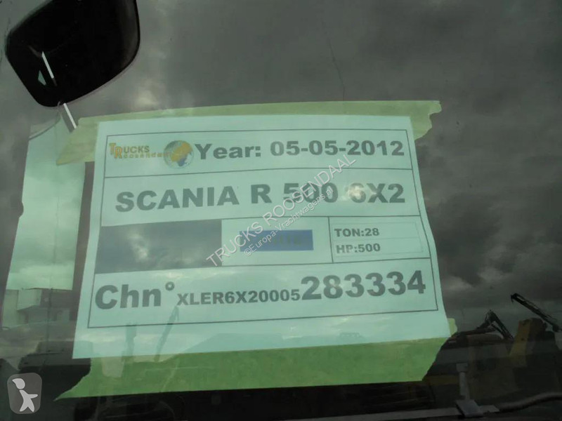 شاحنة Scania R500 V8 + Euro 5 + Retarder + ift...