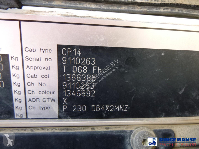 شاحنة Scania 230 DB 4x2 RHD fuel tank 12.4 m3 /...