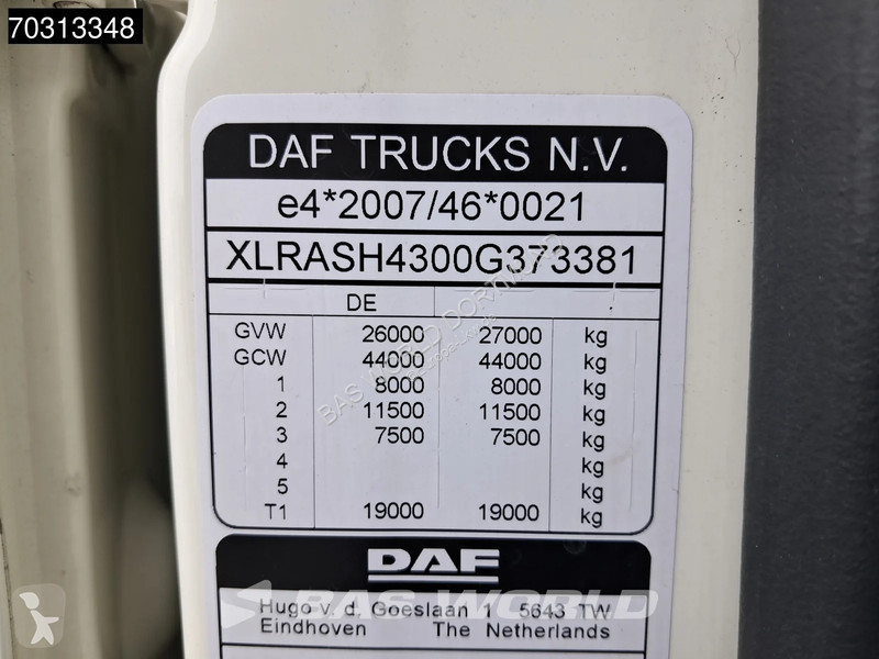 شاحنة DAF 480 6X2 SSC BDF Lift+steering axle...