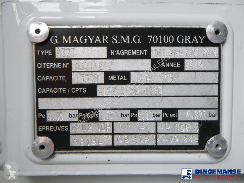 شاحنة Renault 270 4x2 fuel tank 13.3 m3 / 3 comp