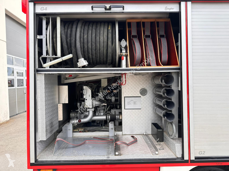 باص Mercedes 814 F LF 8 6 FEUERWEHR mit ZIEGLER...