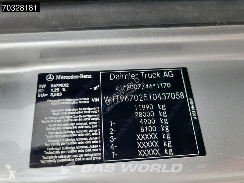 شاحنة Mercedes 1230 4X2 Kuvvetli car...