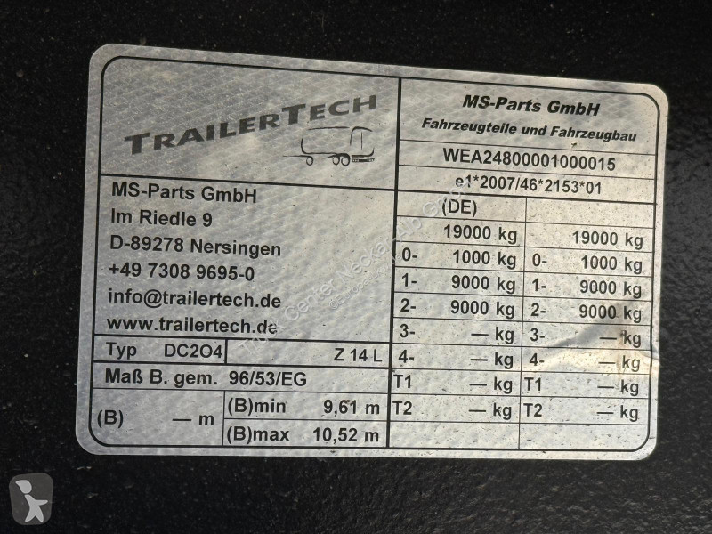شاحنة MAN TGX 26.510 Komplettzug mit 2x...