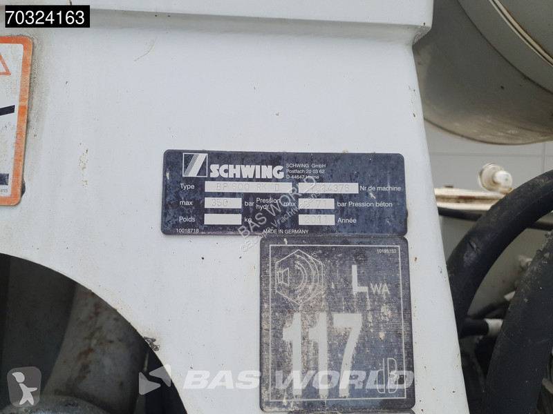 شاحنة Mercedes 3241 8X4 PUMI Schwing Stetter...