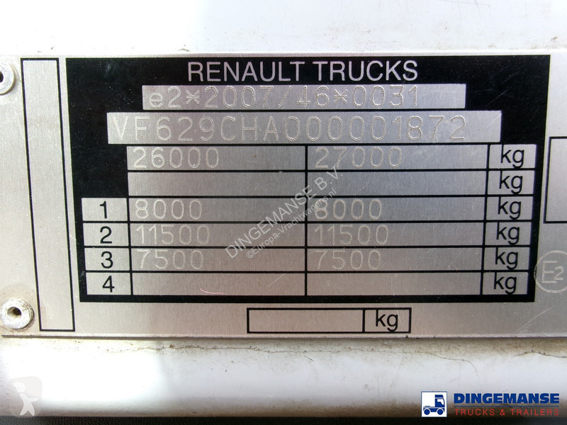 Camion Renault 310 dxi 6x2 fuel tank 18.5 m3 /...