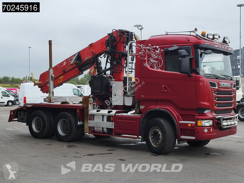 Camion Scania 580 6X4 Jonsered J28505 83 wood...