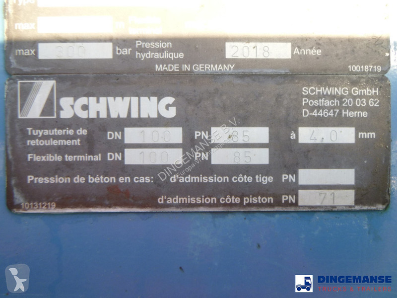 Kamion Mercedes 3240 8x4 Schwing-Stetter pump /...