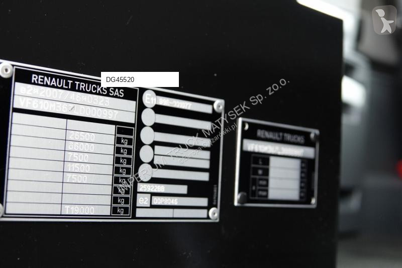 Camion Renault T 440 / 6X2 / SOLÓWKA / FIRANKA...