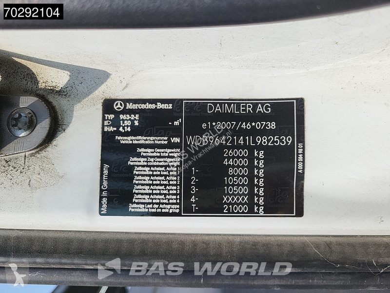 Lastbil Mercedes 2636 6X4 8m3 Forez Bennes...