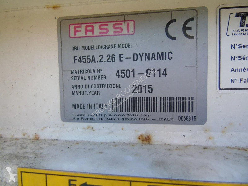 شاحنة MAN 26.440 + FASSI 455A.2.26 + EURO 6 +...