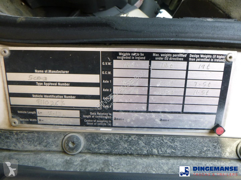 شاحنة Scania 230 DB 4x2 RHD fuel tank 12.4 m3 /...