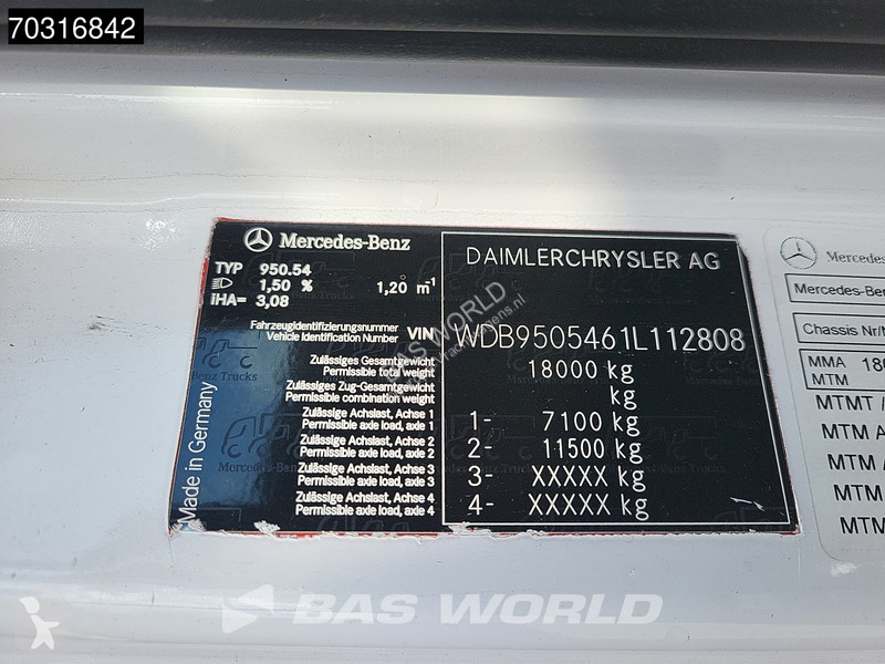 شاحنة Mercedes 1833 4X2 Kassbohrer SSV-01 car...