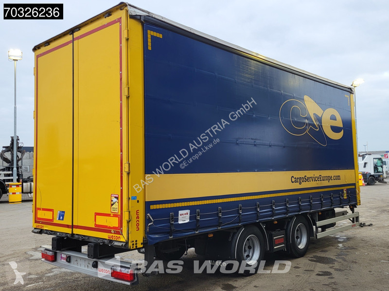 Lastbil Volvo 460 6X2 LNG Engine Curtainsider...
