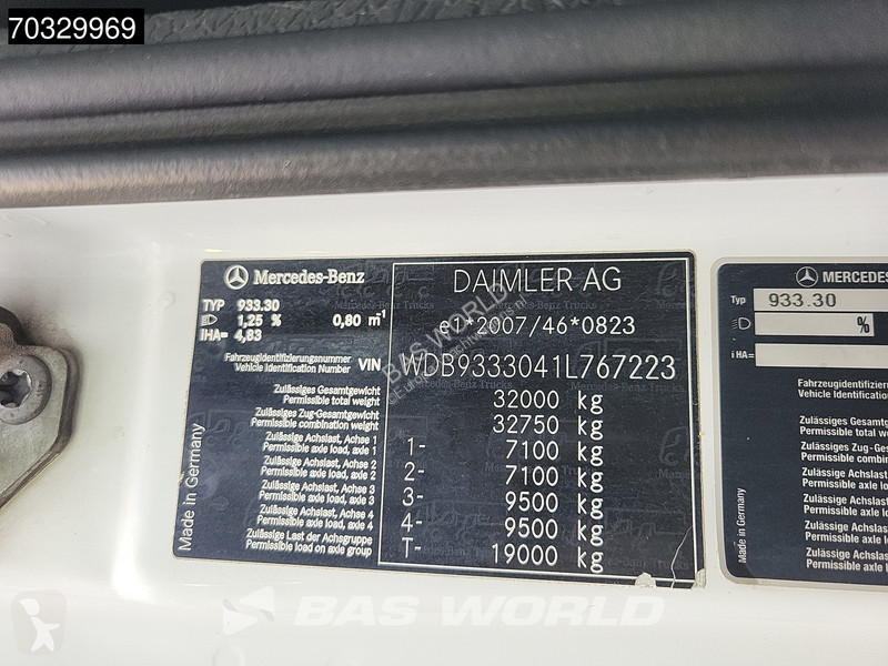شاحنة Mercedes 3241 8X4 Schwing Stetter FBP...