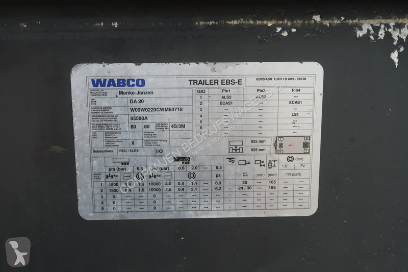 شاحنة Volvo 500 4 Floors Menke Janzen Combi...
