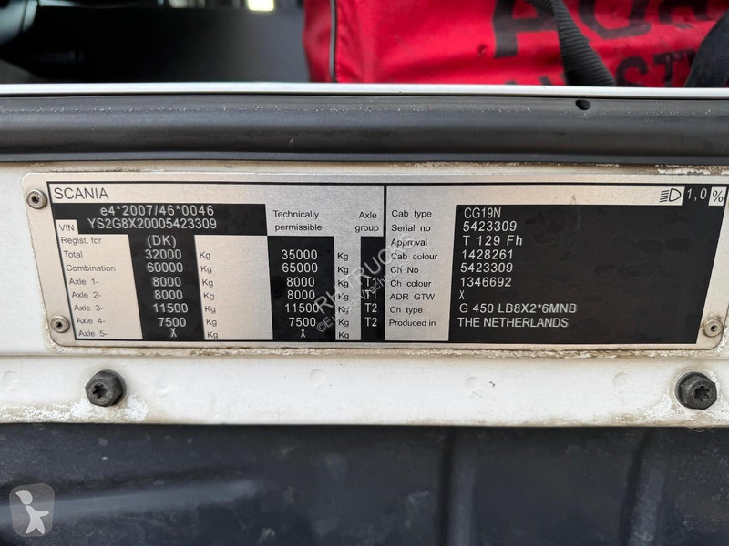 Vrachtwagen Scania G450 8X2 + 24.000 ITER TANK...