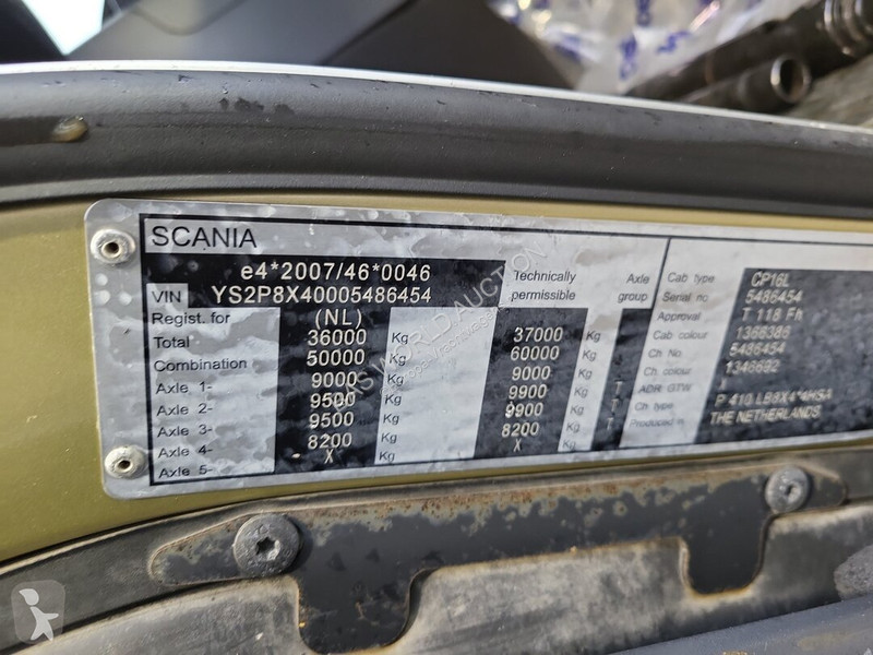 Camión Scania 410