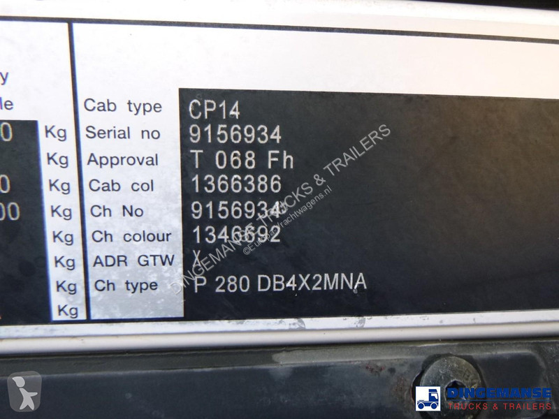Lastbil Scania 280 4x2 fuel tank 13.3 m3 / 4 comp