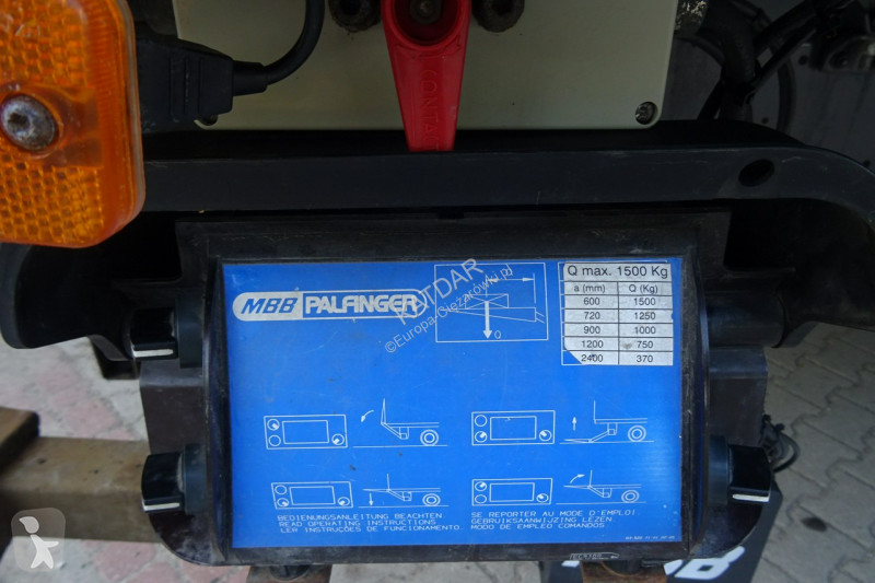 Lastbil DAF 65300 Euro 5 kontener 21 pal, winda...