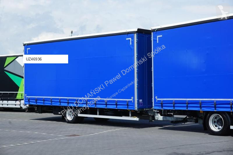 Kamion s návěsem Mercedes / TANDEM