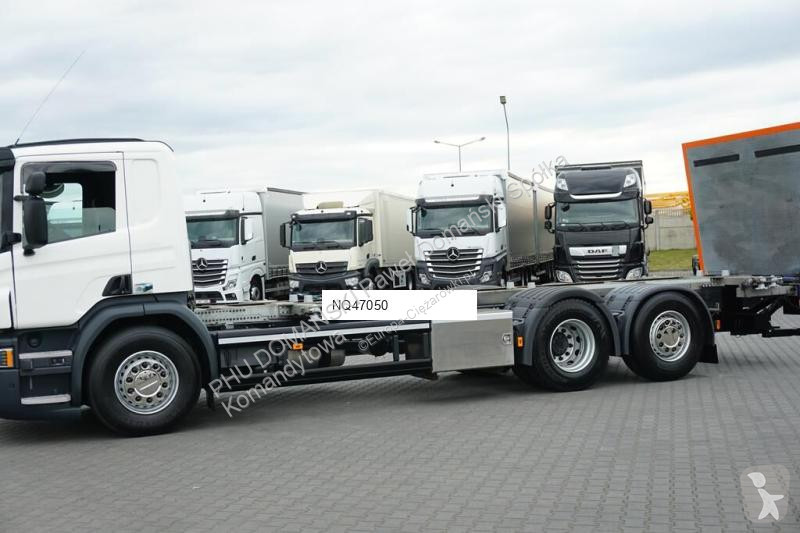 Camion Scania P 410  ACC E 6 BDF + WINDA  7.15...