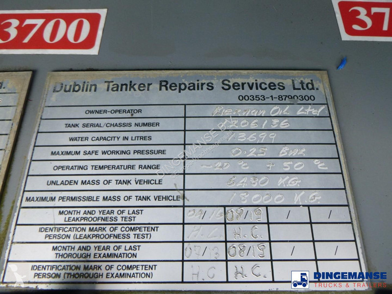 شاحنة Scania 230 DB 4x2 RHD fuel tank 12.4 m3 /...