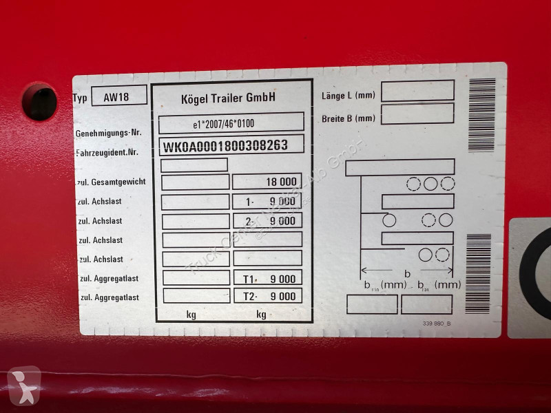 Mercedes 2546 Komplettzug + KÖGEL Lafette...