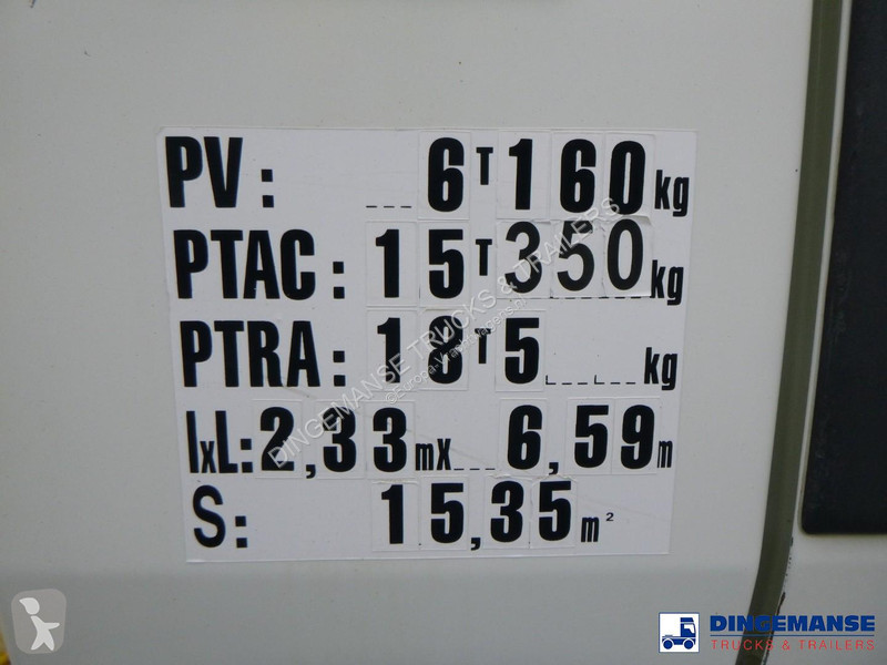 شاحنة DAF 55220 4X2 fuel tank 10 m3 / 3 comp