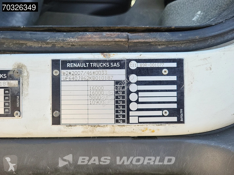 شاحنة Renault D 280 D 4X2 16t Automatic Euro 6